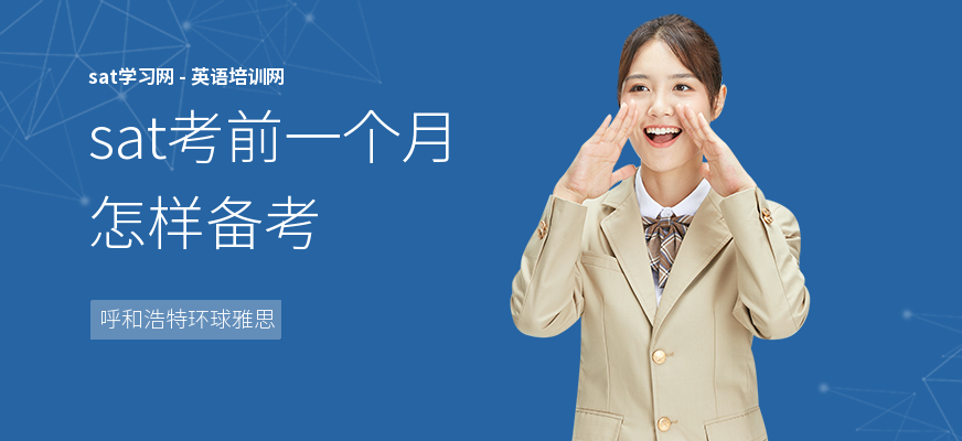 sat考前一个月怎样备考