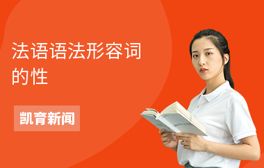 法语语法形容词的性