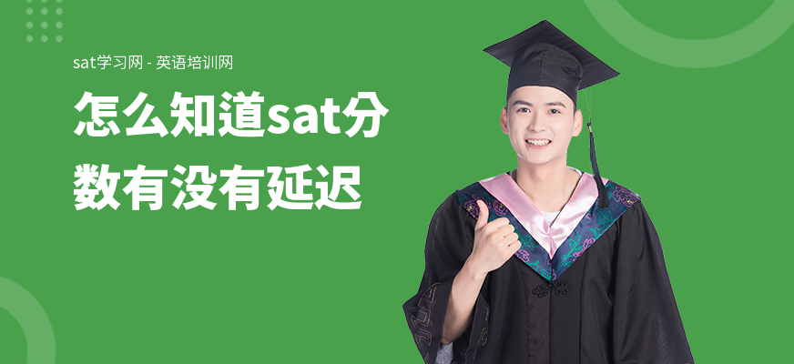 怎么知道sat分数有没有延迟
