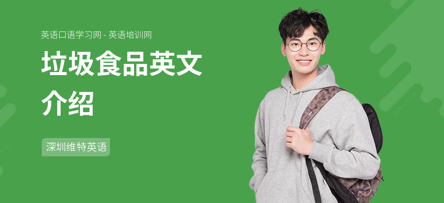 垃圾食品英文介绍