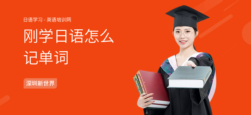 刚学日语怎么记单词