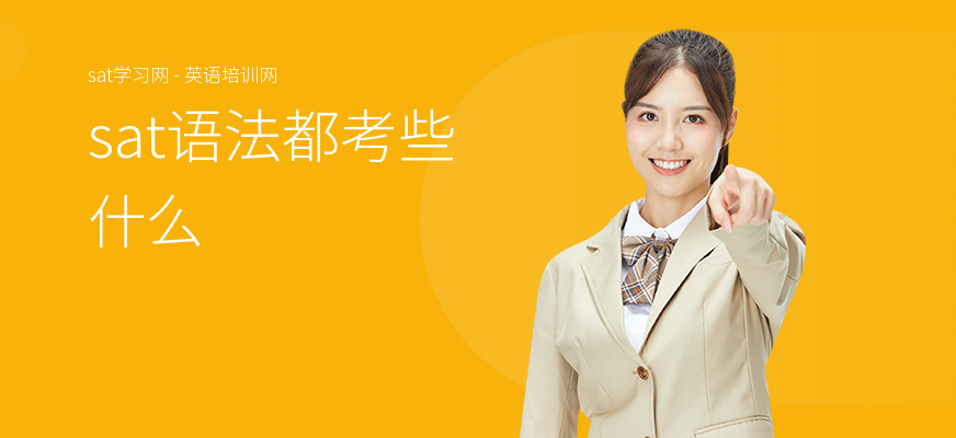 sat语法都考些什么