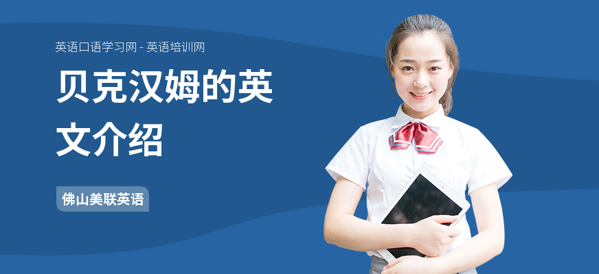 贝克汉姆的英文介绍
