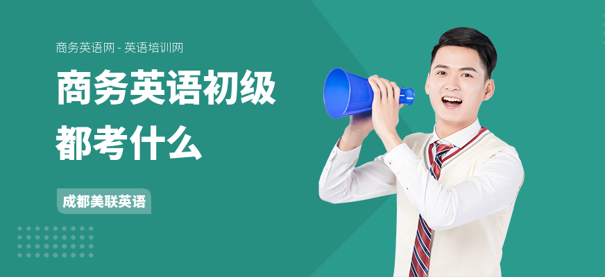 商务英语初级都考什么